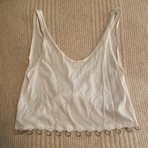 White tank top, one size fits most